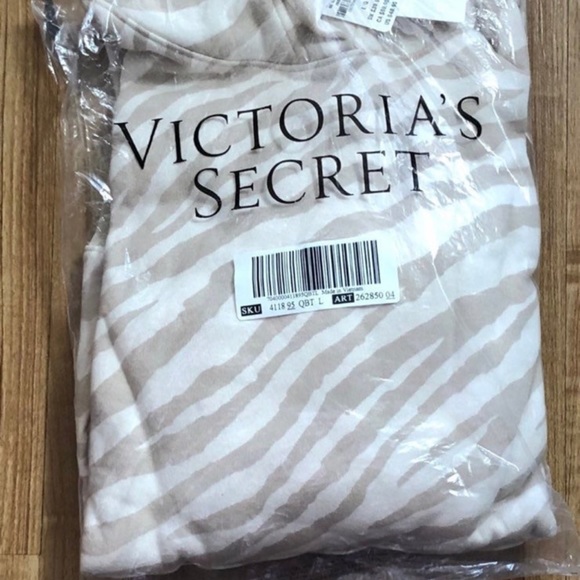 NWT VS PINK Cozy Pullover Hoodie LARGE/XL - Picture 5 of 11